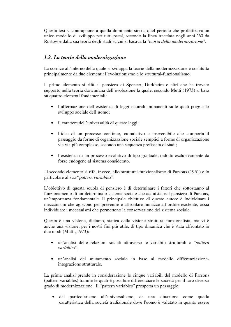 Anteprima della tesi: Rapporto tra sviluppo politico e sviluppo economico: il caso argentino, Pagina 3