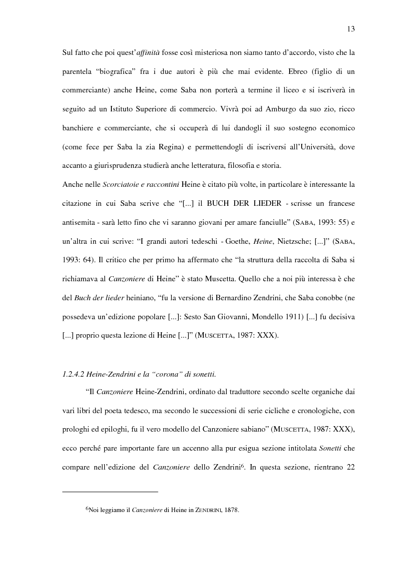Anteprima della tesi: Saba prima del ''Canzoniere'': ''Poesie'' (1911), Pagina 15