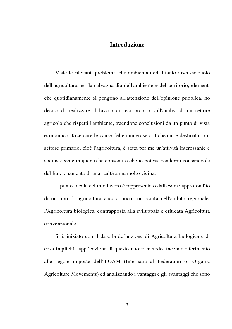 Anteprima della tesi: Le prospettive di sviluppo dell'agricoltura biologica in Calabria, Pagina 3