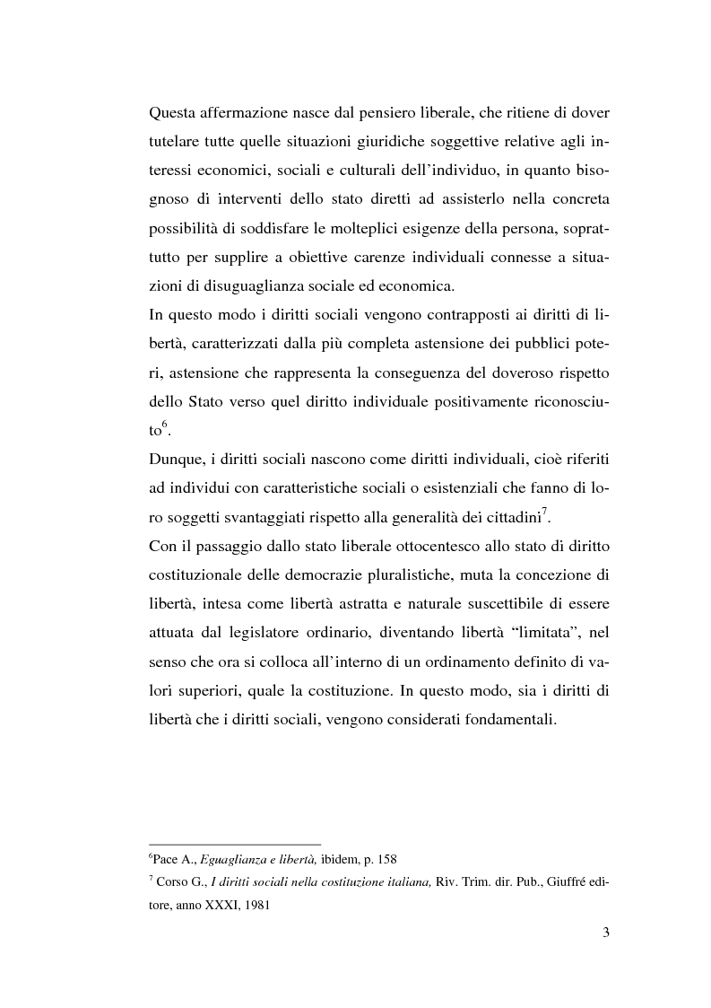 Anteprima della tesi: I diritti sociali e l'Unione europea, Pagina 3