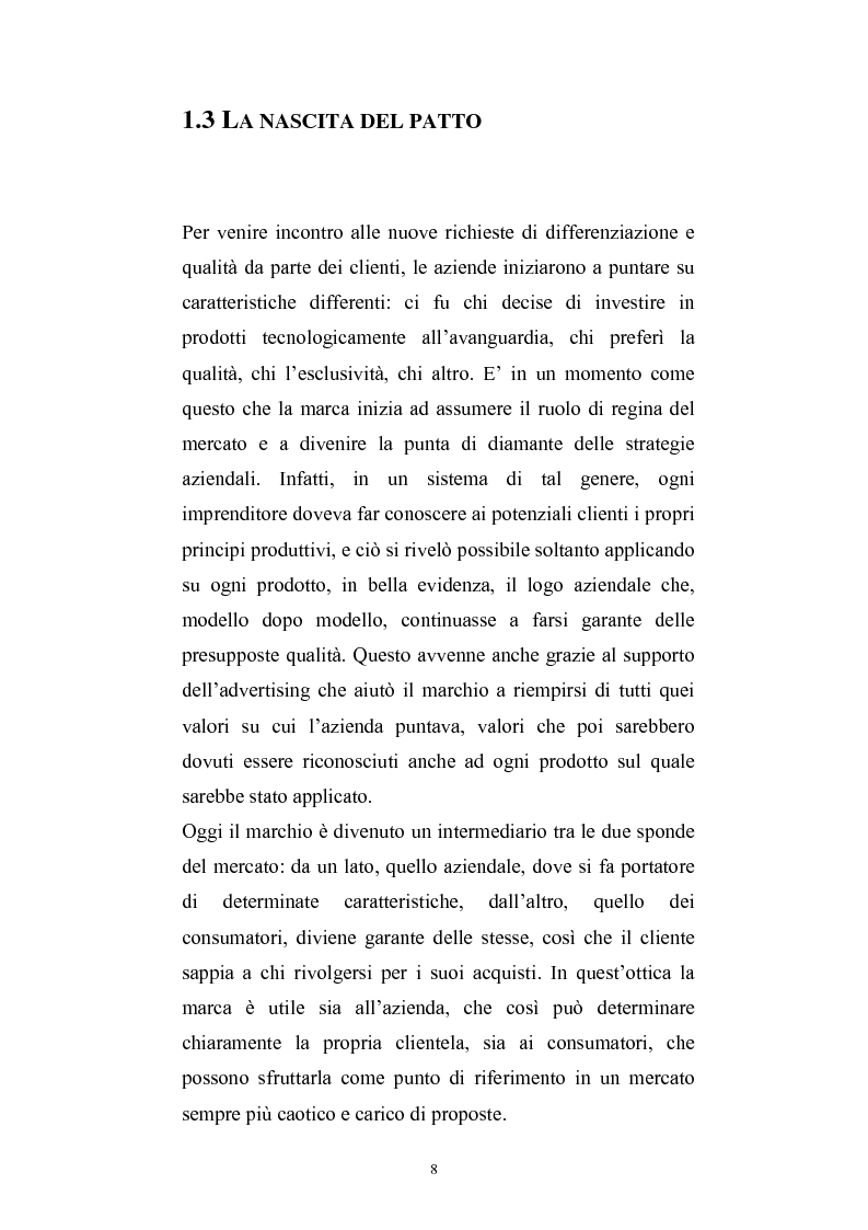 Anteprima della tesi: Fedeli alla marca, Pagina 4