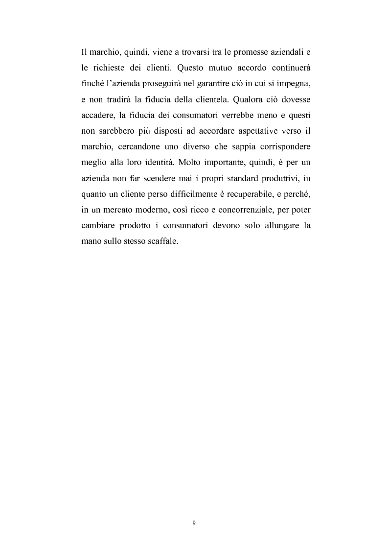 Anteprima della tesi: Fedeli alla marca, Pagina 5