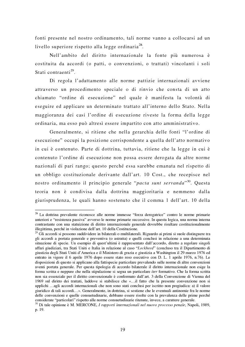 Anteprima della tesi: Le rogatorie internazionali in materia penale, Pagina 14