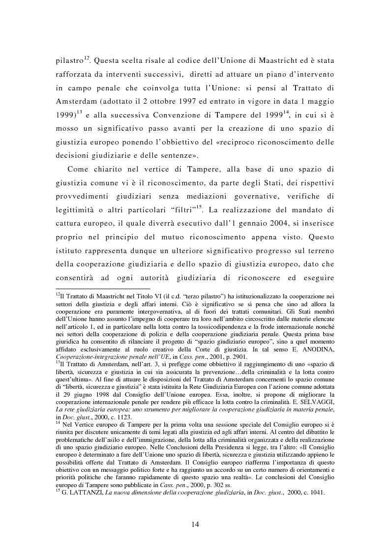 Anteprima della tesi: Le rogatorie internazionali in materia penale, Pagina 9