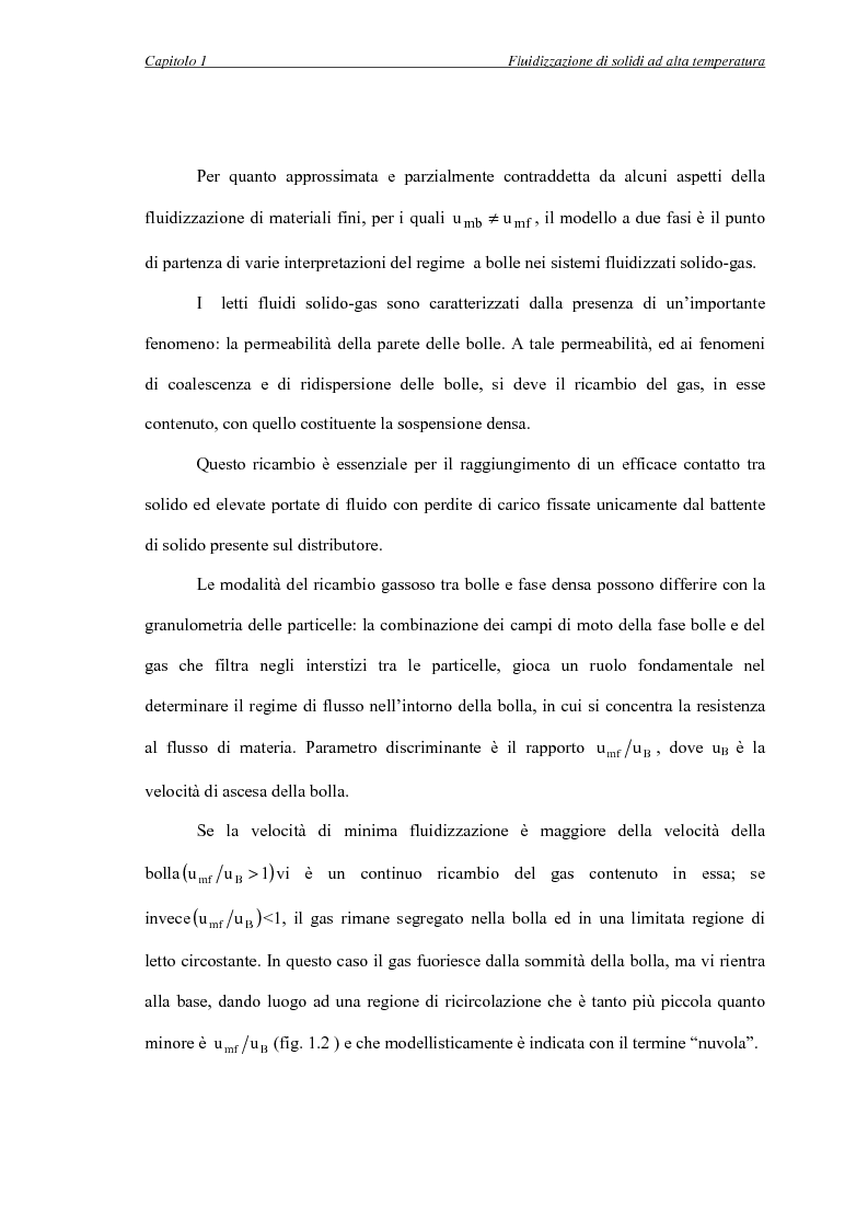 Anteprima della tesi: L'influenza della temperatura sulle proprietà delle fasi di letti fluidizzati di solidi diversi, Pagina 9