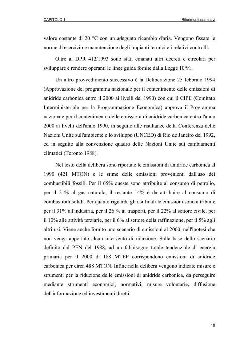 Anteprima della tesi: Piani Energetici e Ambientali Comunali: definizione dei criteri per la scelta degli interventi, Pagina 16