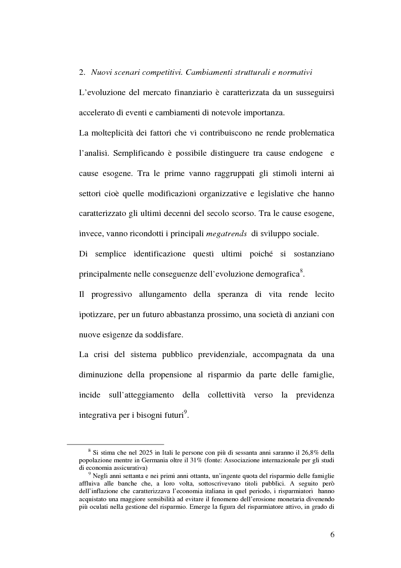 Anteprima della tesi: La bancassicurazione, Pagina 8