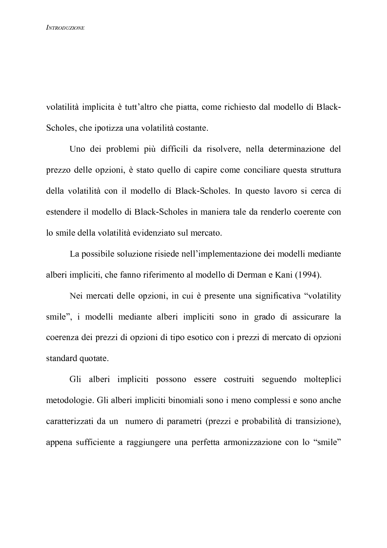 Anteprima della tesi: Modelli di pricing basati sulla volatilità implicita, Pagina 2