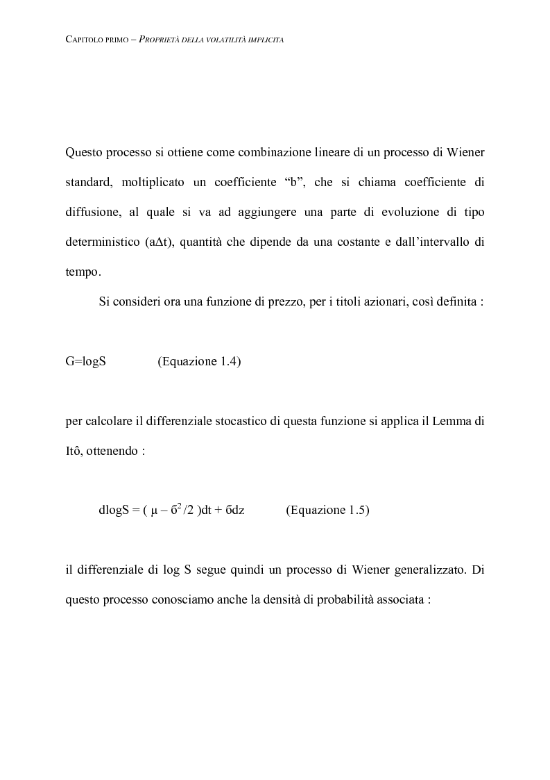 Anteprima della tesi: Modelli di pricing basati sulla volatilità implicita, Pagina 7