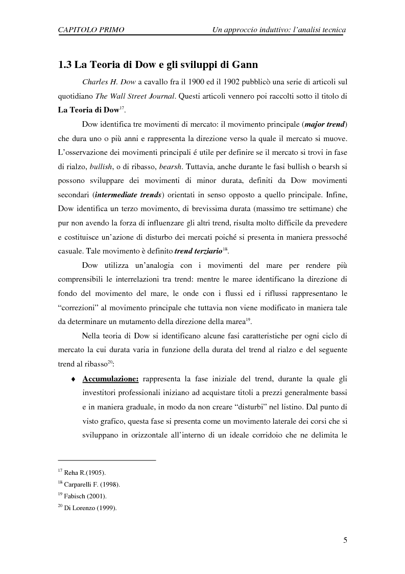 Anteprima della tesi: Attività di previsione dei corsi azionari, Pagina 5