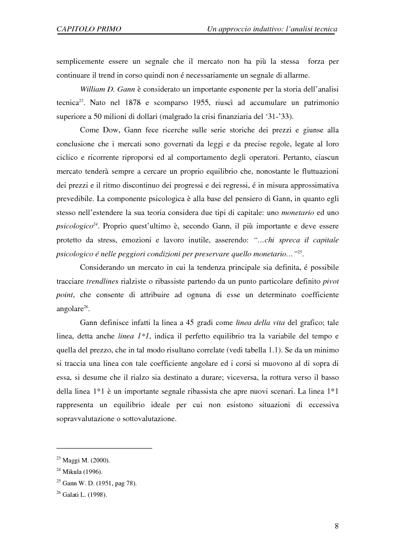 Anteprima della tesi: Attività di previsione dei corsi azionari, Pagina 8