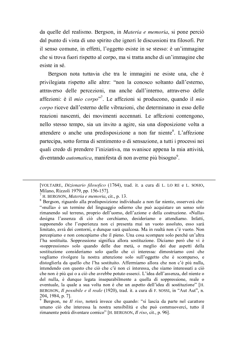 Anteprima della tesi: Intorno al concetto di comico in Henri Bergson, Pagina 5