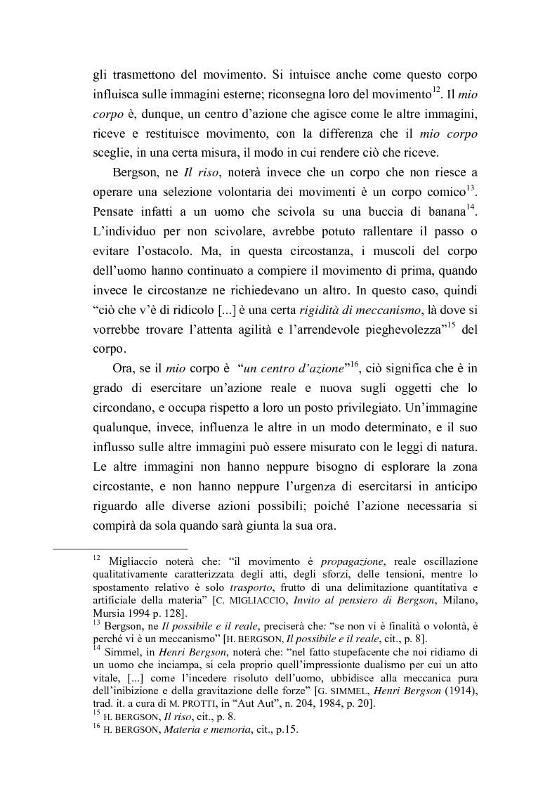 Anteprima della tesi: Intorno al concetto di comico in Henri Bergson, Pagina 7