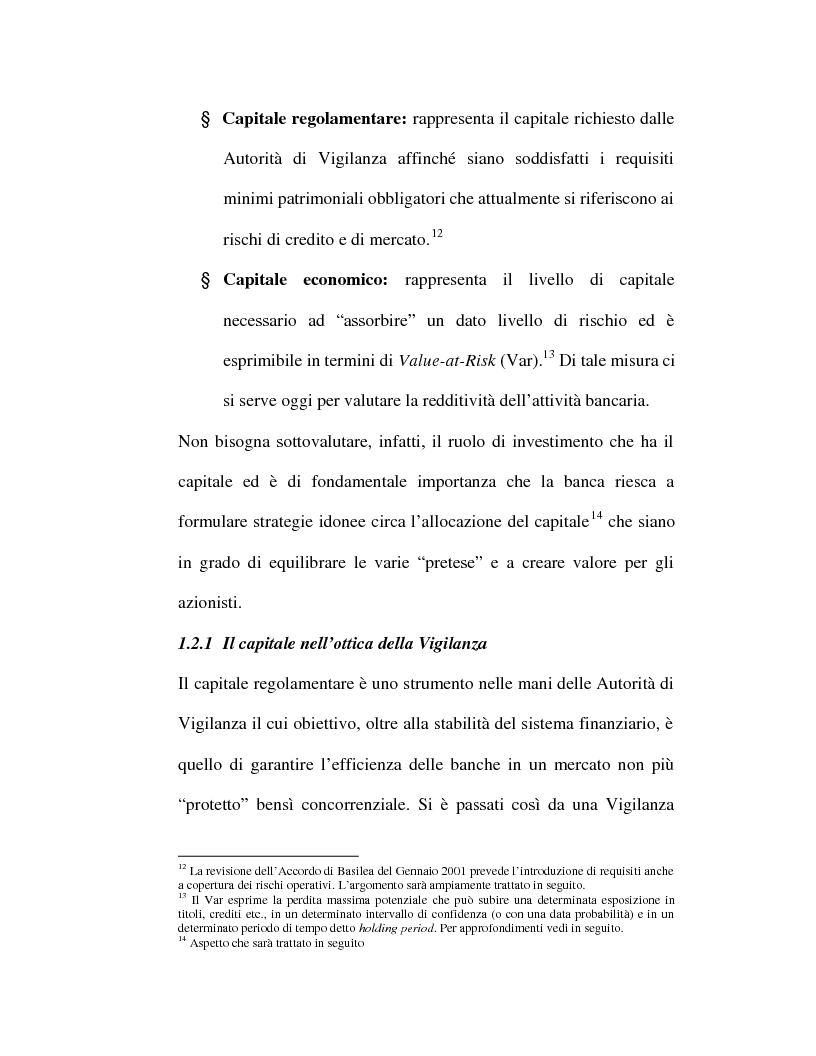 Anteprima della tesi: Riflessi organizzativi delle strategie di gestione dei rischi nelle imprese bancarie: i rischi operativi, Pagina 12