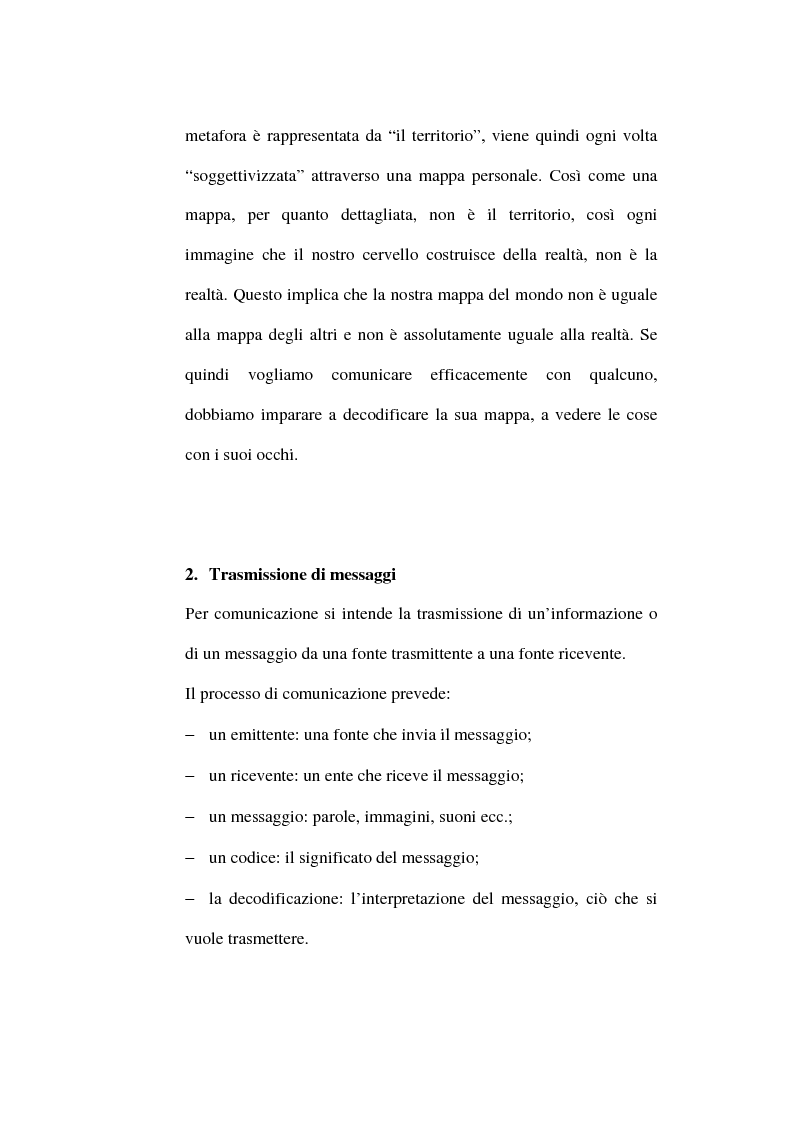 Anteprima della tesi: Comunicazione istituzionale e utenza: dall'estraneità alla familiarità dell'istituzione, Pagina 10