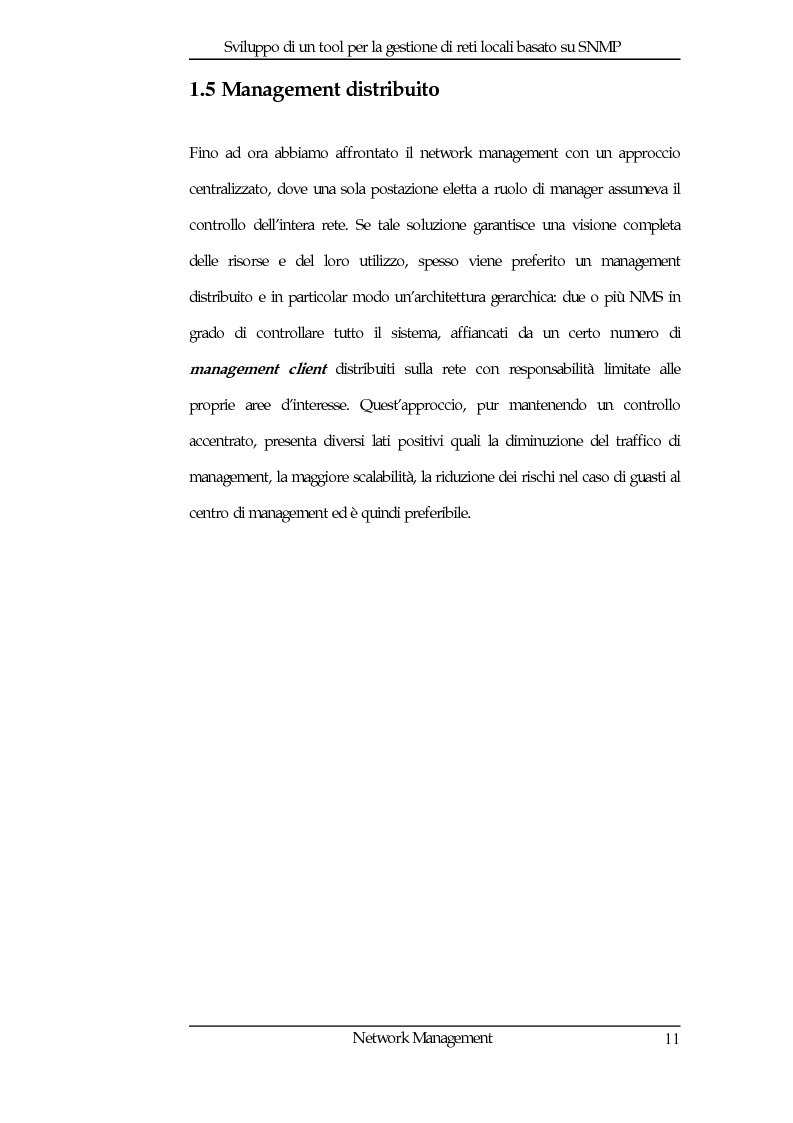 Anteprima della tesi: Sviluppo di un tool per la gestione di reti locali basato su Snmp, Pagina 11