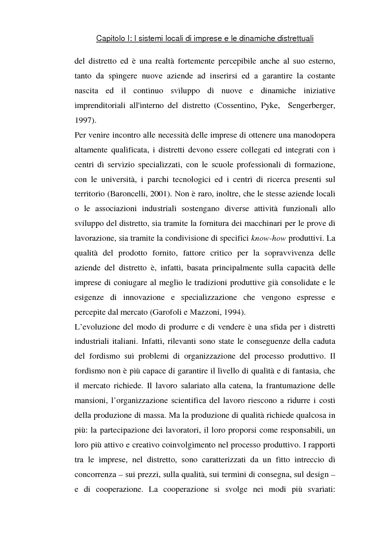 Anteprima della tesi: Sviluppo di sistemi locali d'imprese basati sull'information and communication technology: il caso Euro Sistemi S.r.l., Pagina 7