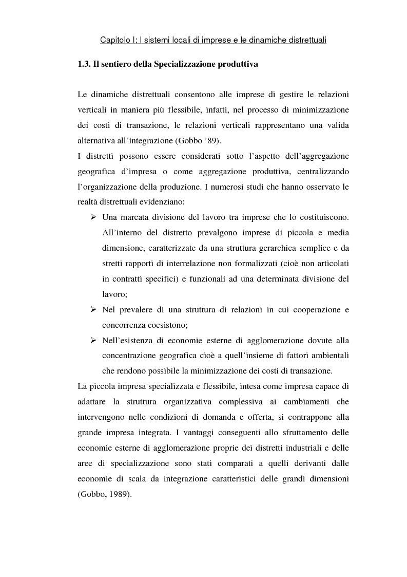 Anteprima della tesi: Sviluppo di sistemi locali d'imprese basati sull'information and communication technology: il caso Euro Sistemi S.r.l., Pagina 9