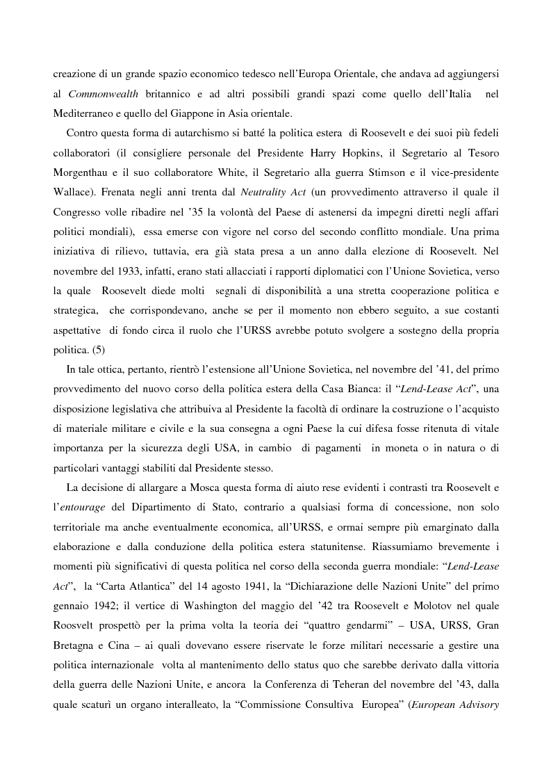 Anteprima della tesi: Le destre italiane e il piano Marshall, Pagina 5