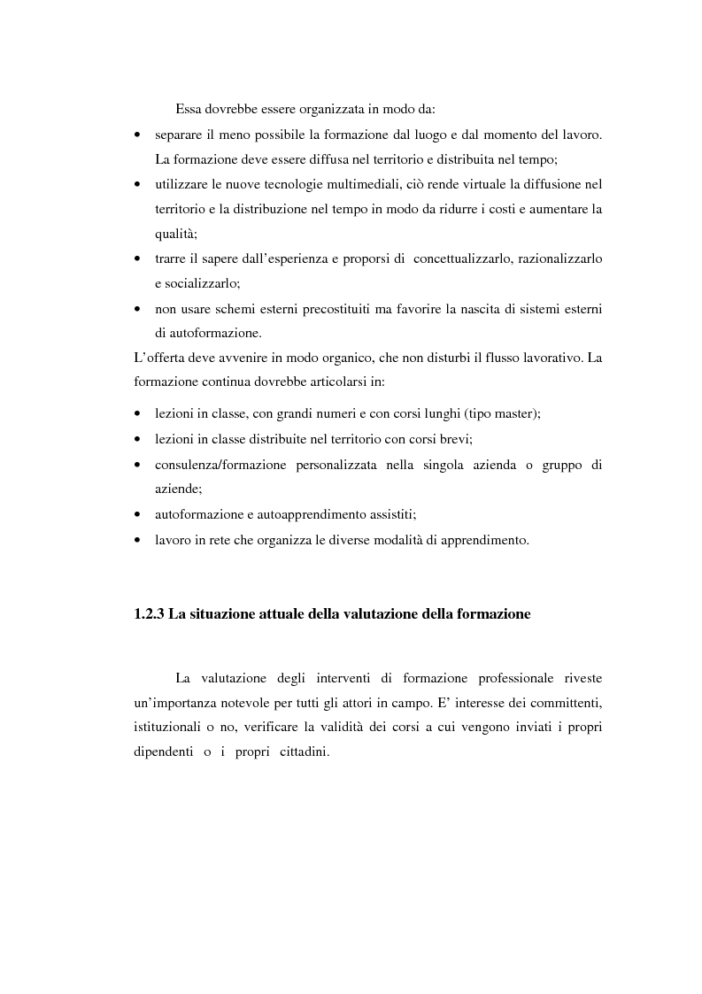 Anteprima della tesi: Nuove frontiere per la valutazione: un possibile approccio per un progetto di iniziativa comunitaria, Pagina 15