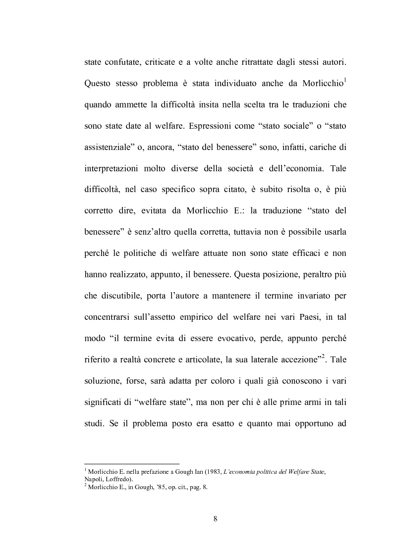 Anteprima della tesi: Nascita ed evoluzione del concetto di Welfare State, Pagina 8