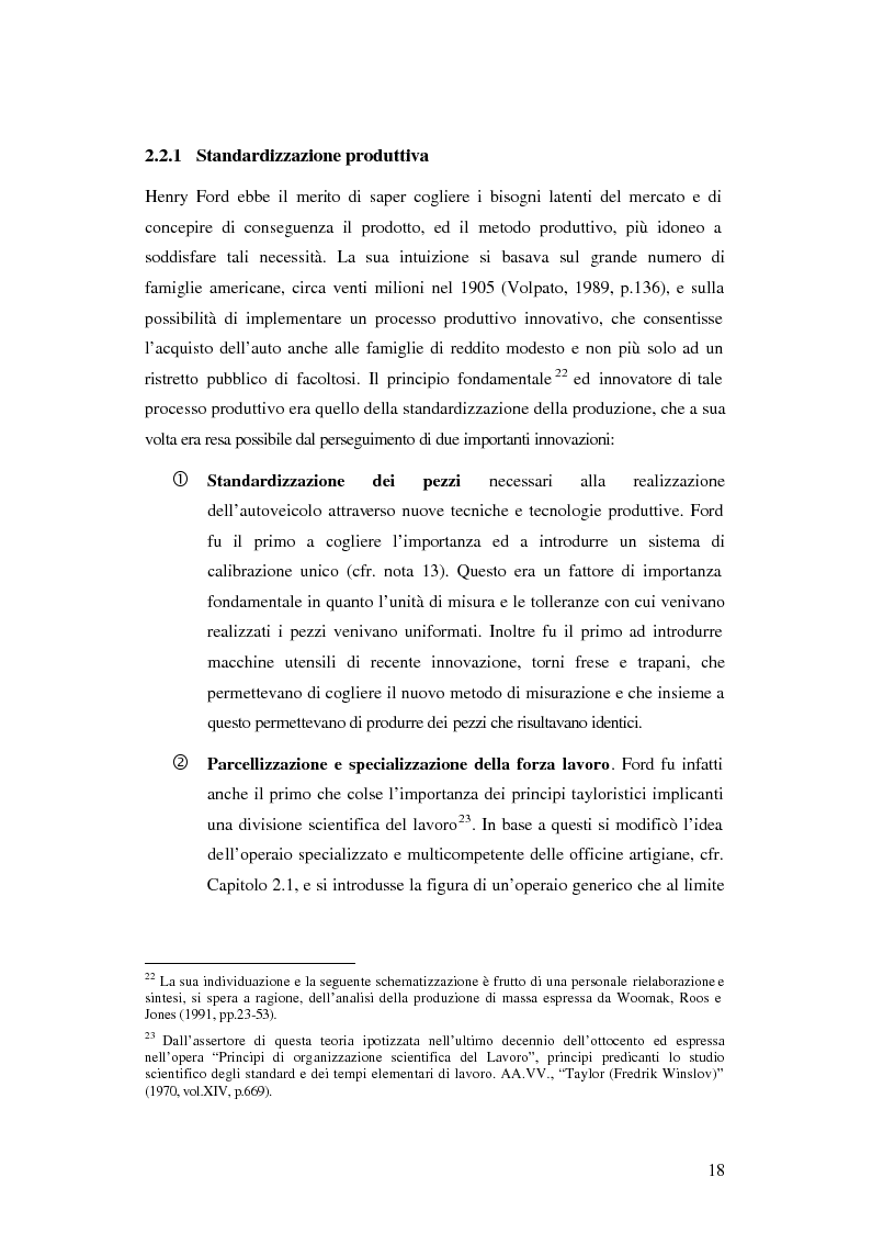 Anteprima della tesi: Evoluzione organizzativa e rivoluzione normativa nel settore auto: market pull e regolamento (CE) n. 1400/2002, Pagina 12