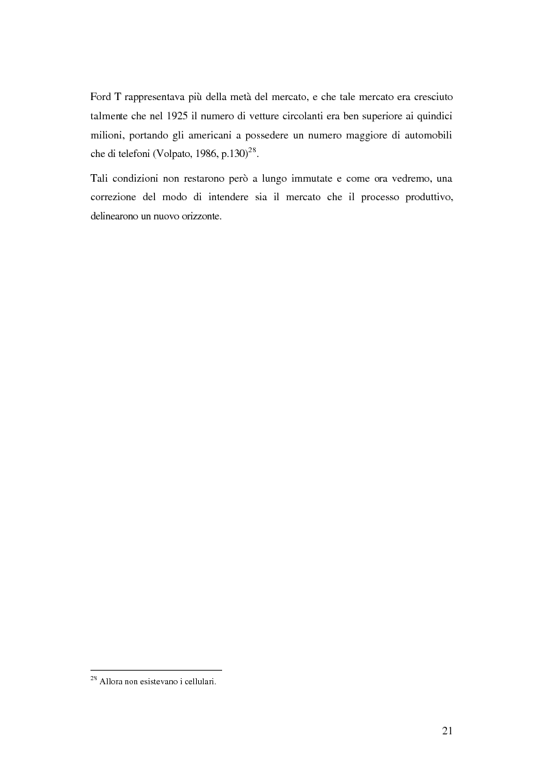 Anteprima della tesi: Evoluzione organizzativa e rivoluzione normativa nel settore auto: market pull e regolamento (CE) n. 1400/2002, Pagina 15