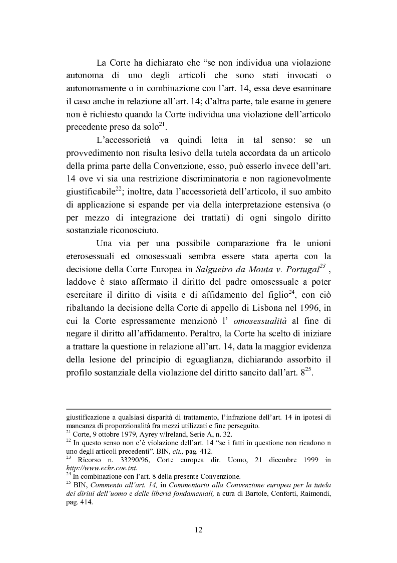 Anteprima della tesi: La convivenza fra persone dello stesso sesso, Pagina 12