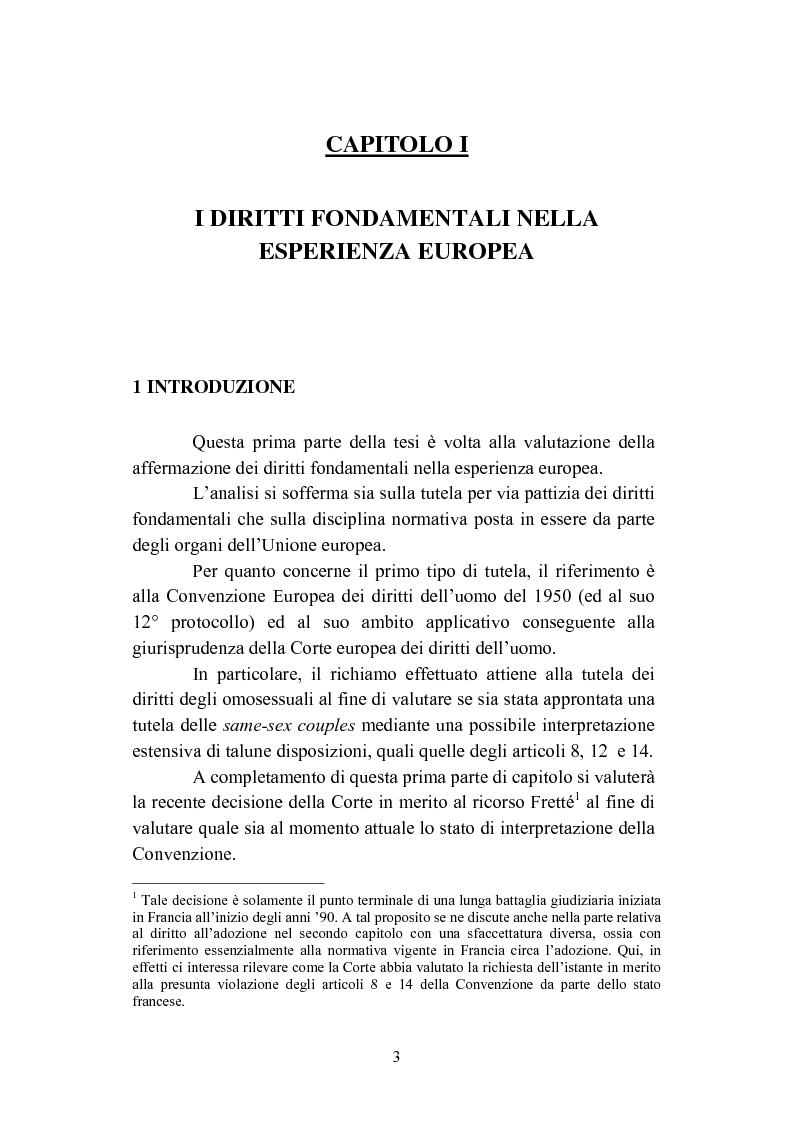 Anteprima della tesi: La convivenza fra persone dello stesso sesso, Pagina 3
