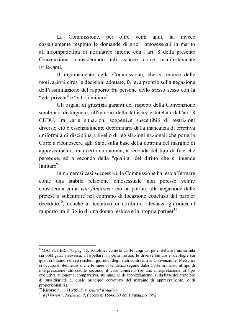 Anteprima della tesi: La convivenza fra persone dello stesso sesso, Pagina 7