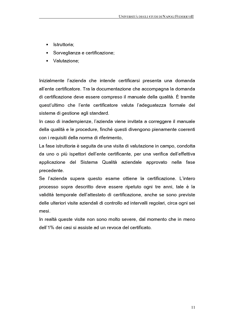 Anteprima della tesi: La qualità nel processo produttivo in una PMI del settore civile, Pagina 9