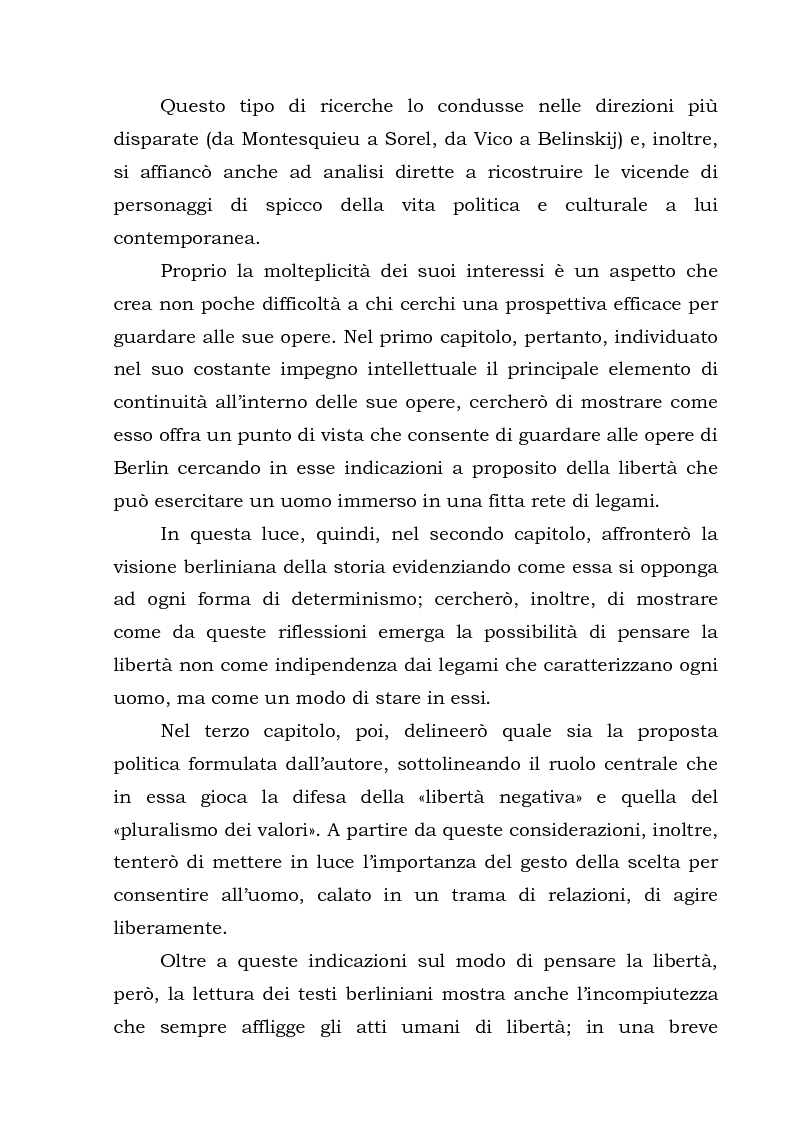 Anteprima della tesi: Isaiah Berlin: idee di libertà, Pagina 4
