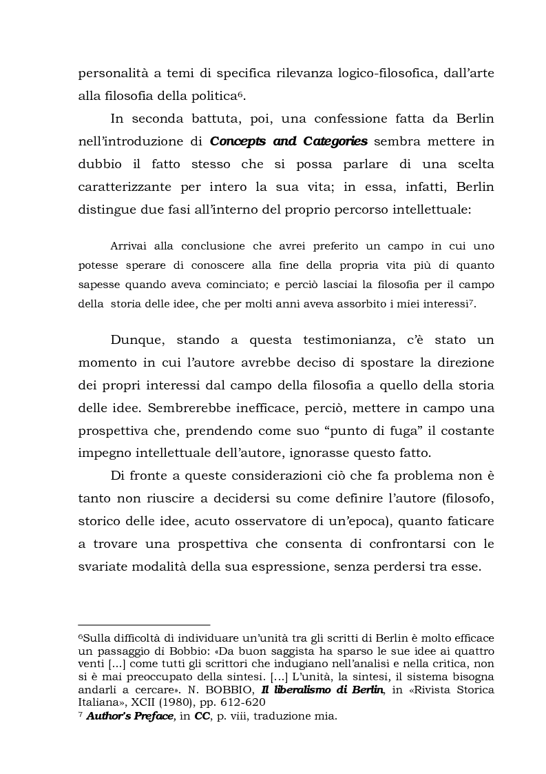 Anteprima della tesi: Isaiah Berlin: idee di libertà, Pagina 8