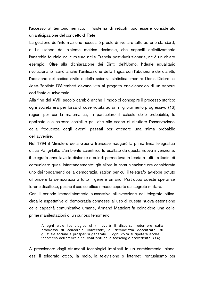 Anteprima della tesi: La società dell'informazione, Pagina 9
