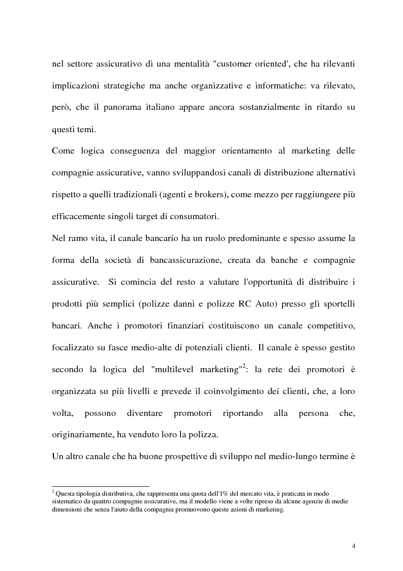 Anteprima della tesi: Il canale distributivo elettronico nelle imprese di assicurazione: situazione e prospettive, Pagina 13