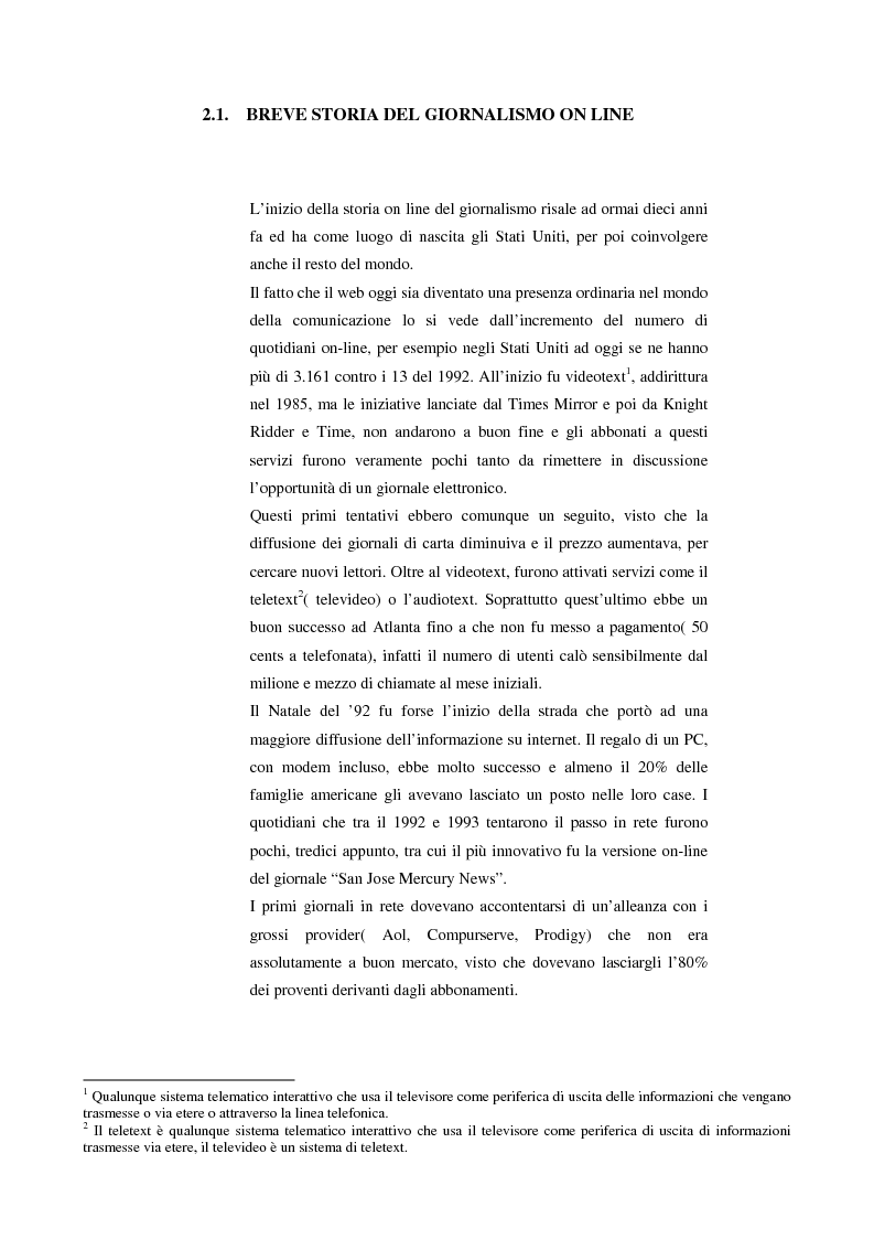 Anteprima della tesi: Internet, il calcio e il suo pubblico, Pagina 10