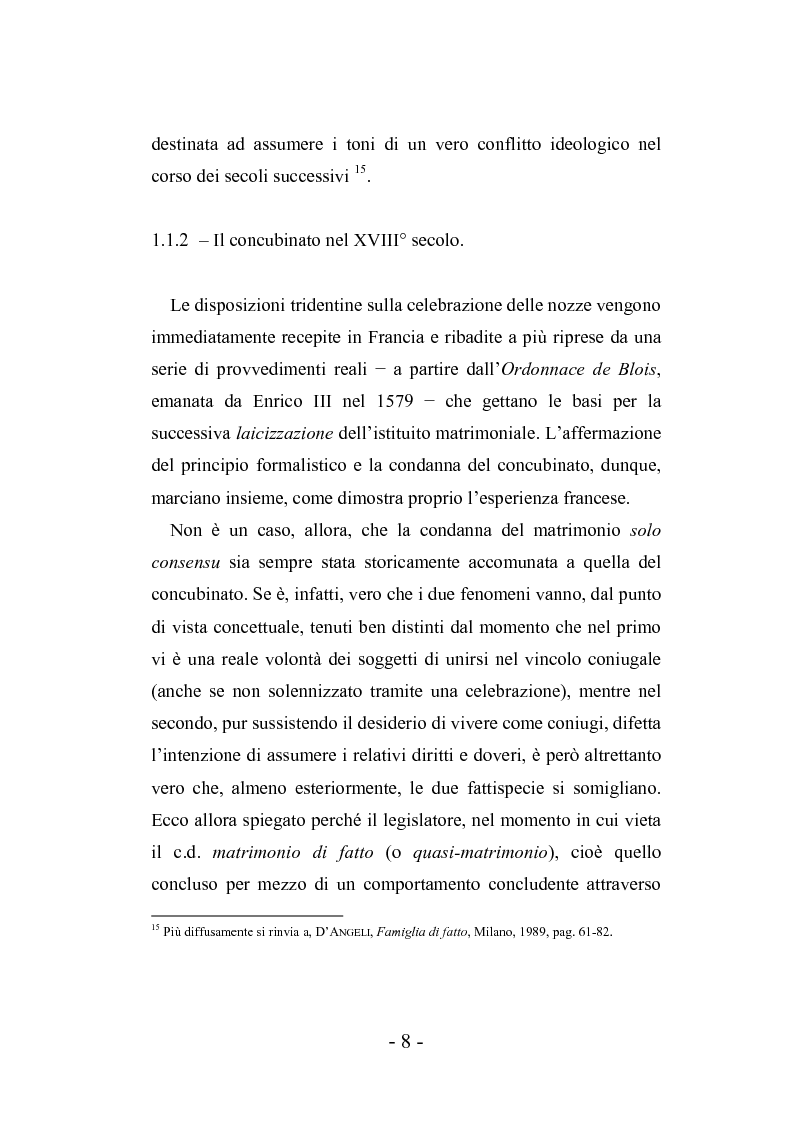 Anteprima della tesi: L'autonomia tra conviventi, Pagina 14