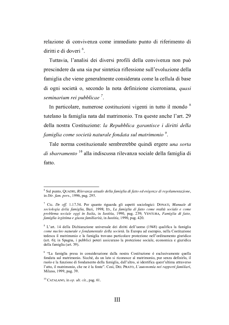 Anteprima della tesi: L'autonomia tra conviventi, Pagina 3