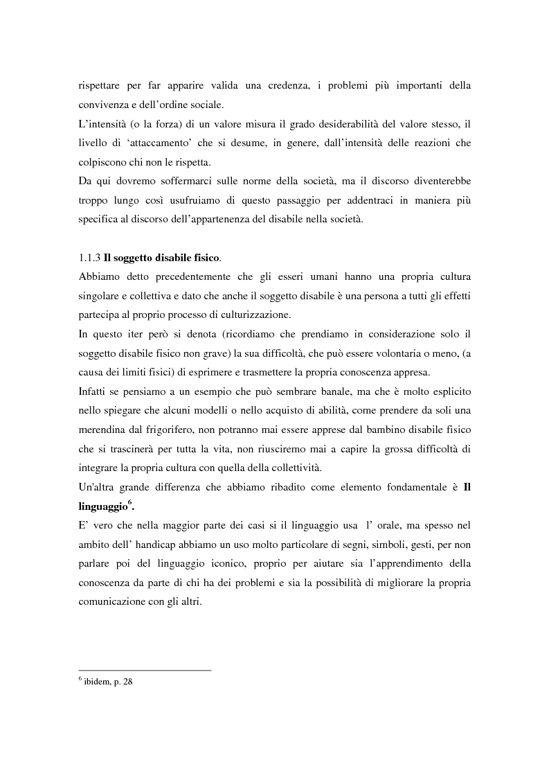 Anteprima della tesi: Integrazione sociale: multimedialità e teatro nel mondo del disabile fisico, Pagina 12