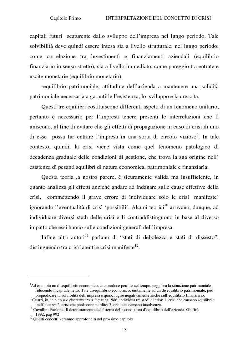 Anteprima della tesi: Crisi d'impresa e strategie di risanamento aziendale: il turnaround delle Ferrovie dello Stato, Pagina 12