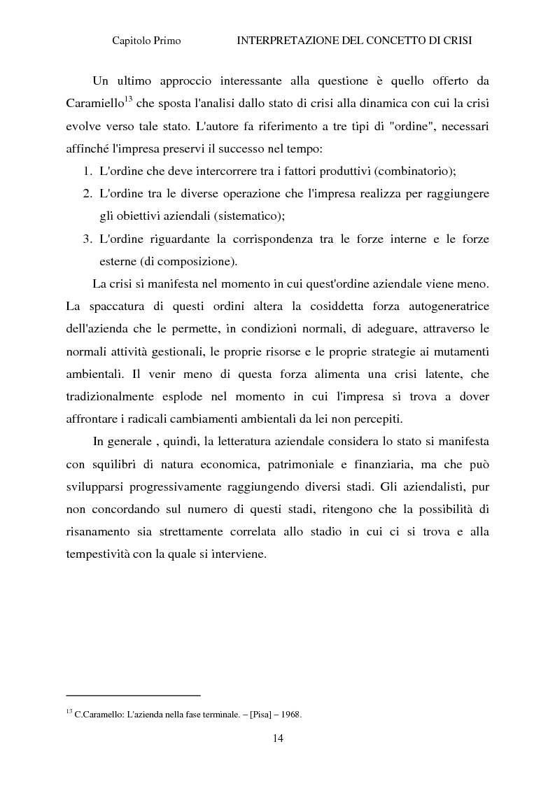 Anteprima della tesi: Crisi d'impresa e strategie di risanamento aziendale: il turnaround delle Ferrovie dello Stato, Pagina 13