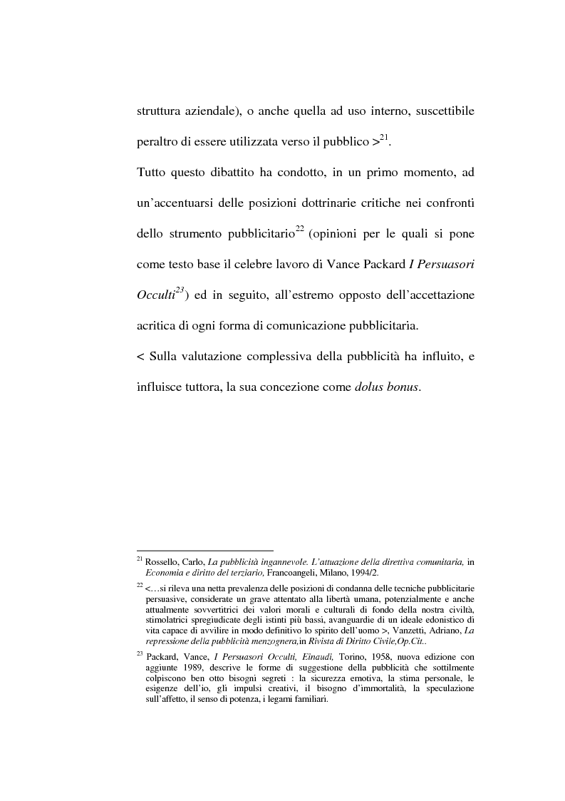 Anteprima della tesi: La pubblicità occulta, Pagina 15