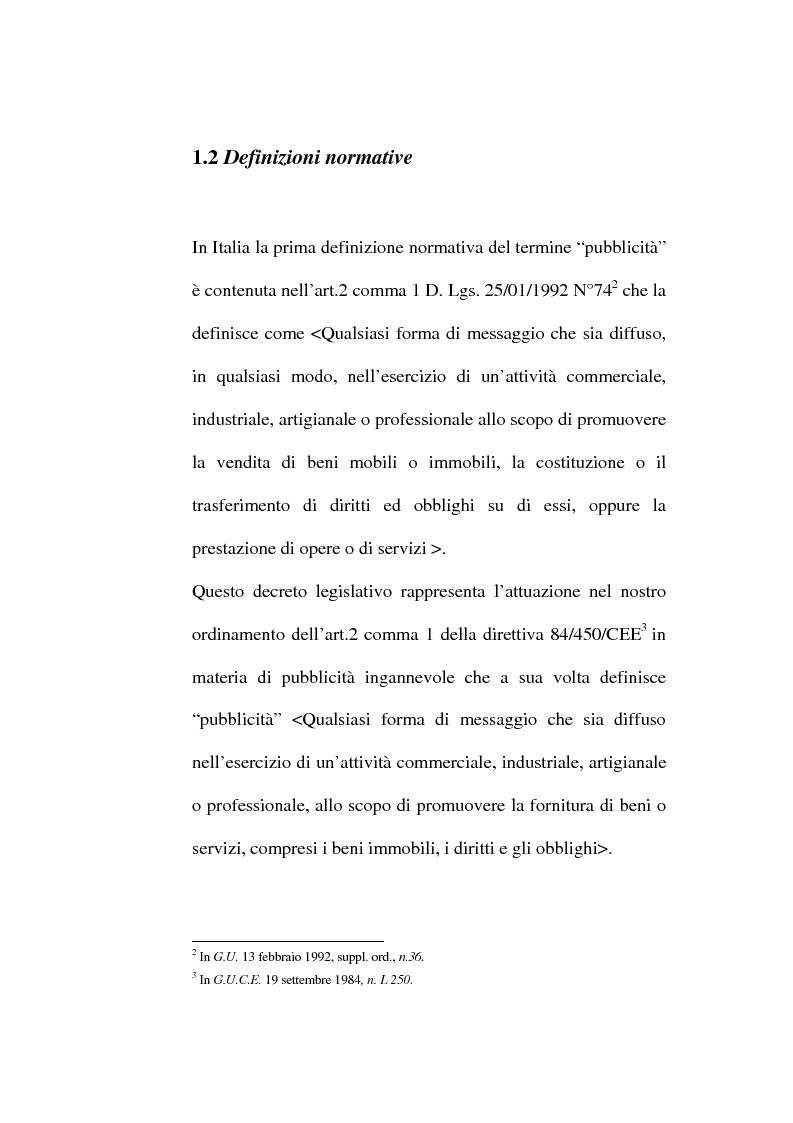 Anteprima della tesi: La pubblicità occulta, Pagina 3