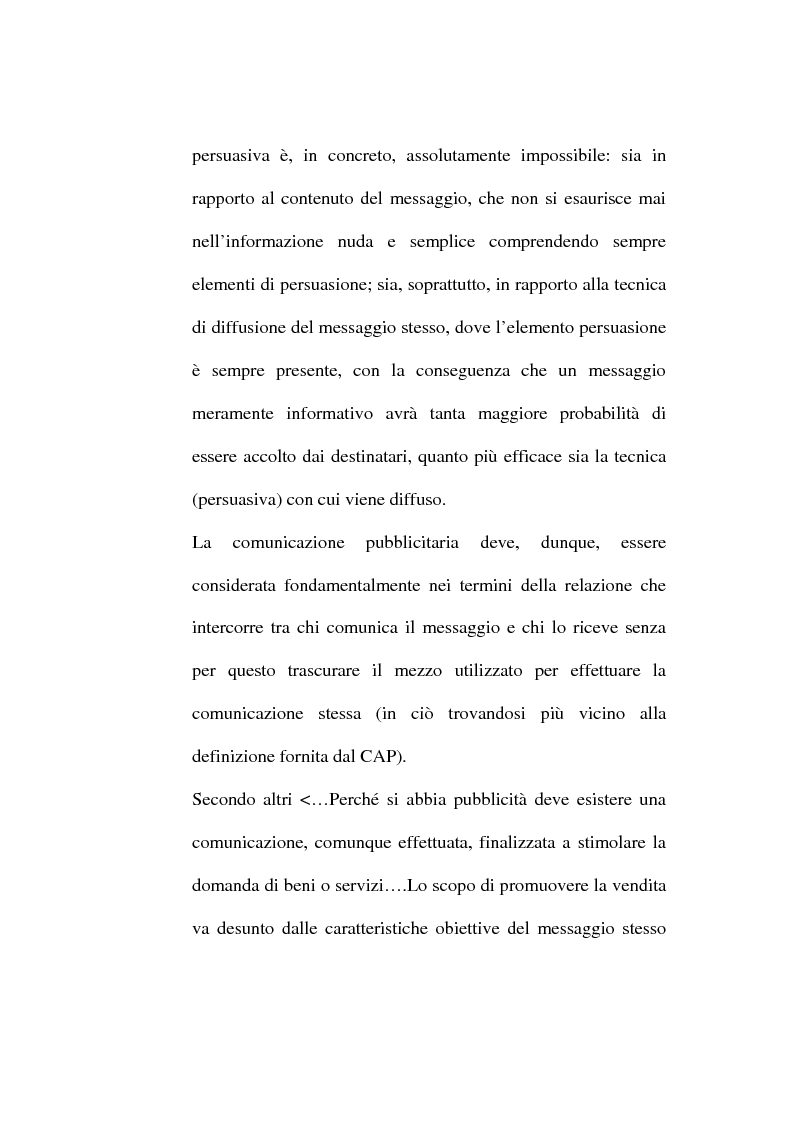 Anteprima della tesi: La pubblicità occulta, Pagina 8