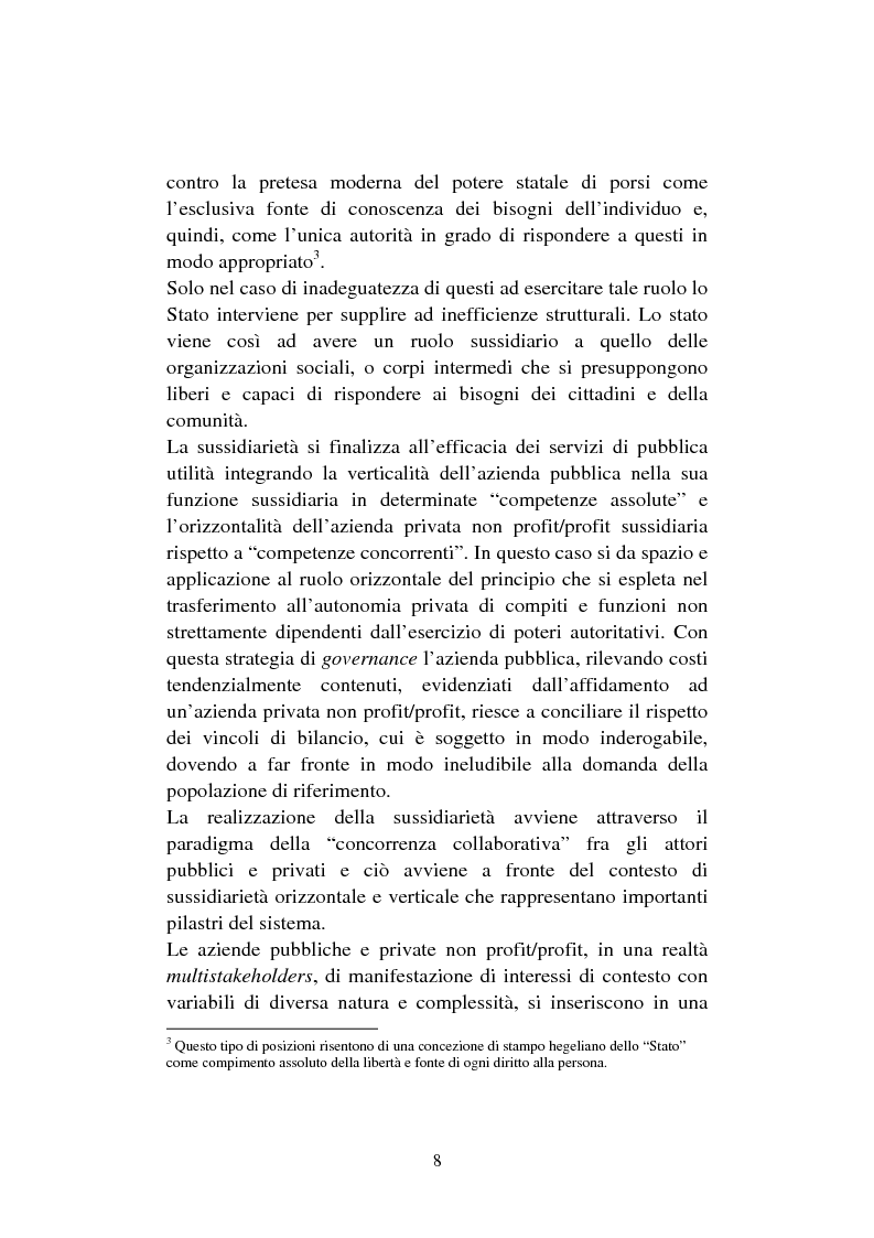 Anteprima della tesi: Le organizzazioni non profit. Il caso polisportiva Paolo Poggi, Pagina 10
