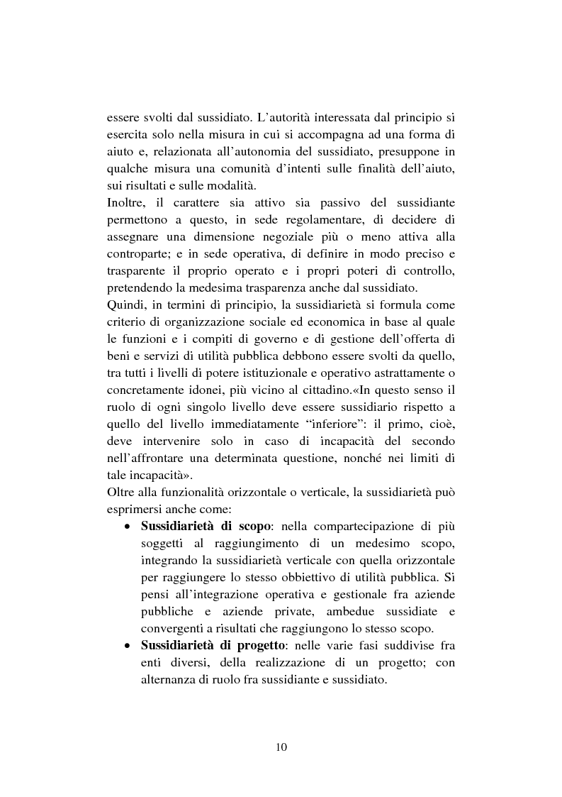 Anteprima della tesi: Le organizzazioni non profit. Il caso polisportiva Paolo Poggi, Pagina 12