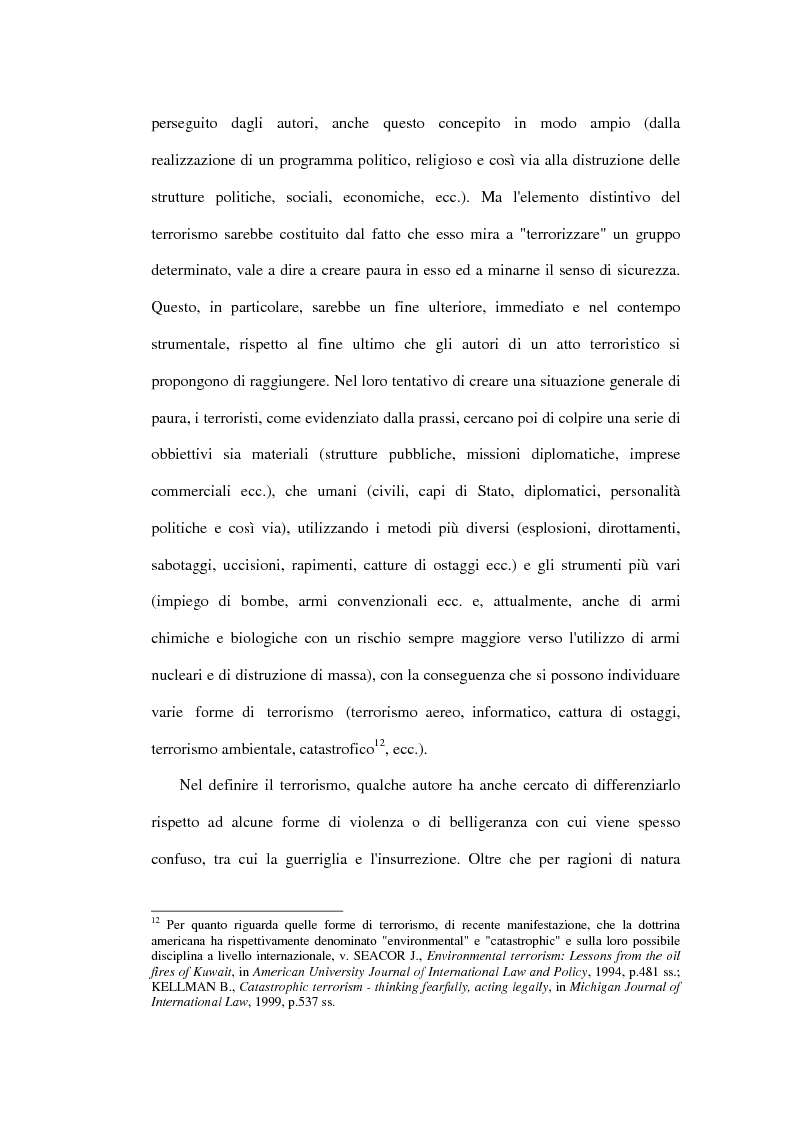Anteprima della tesi: Il terrorismo aereo ed il diritto internazionale attuale, Pagina 14