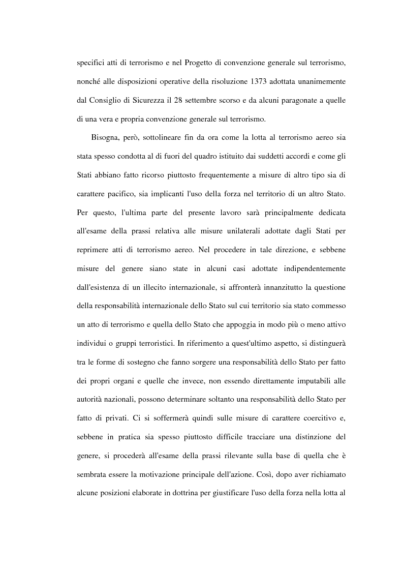 Anteprima della tesi: Il terrorismo aereo ed il diritto internazionale attuale, Pagina 7
