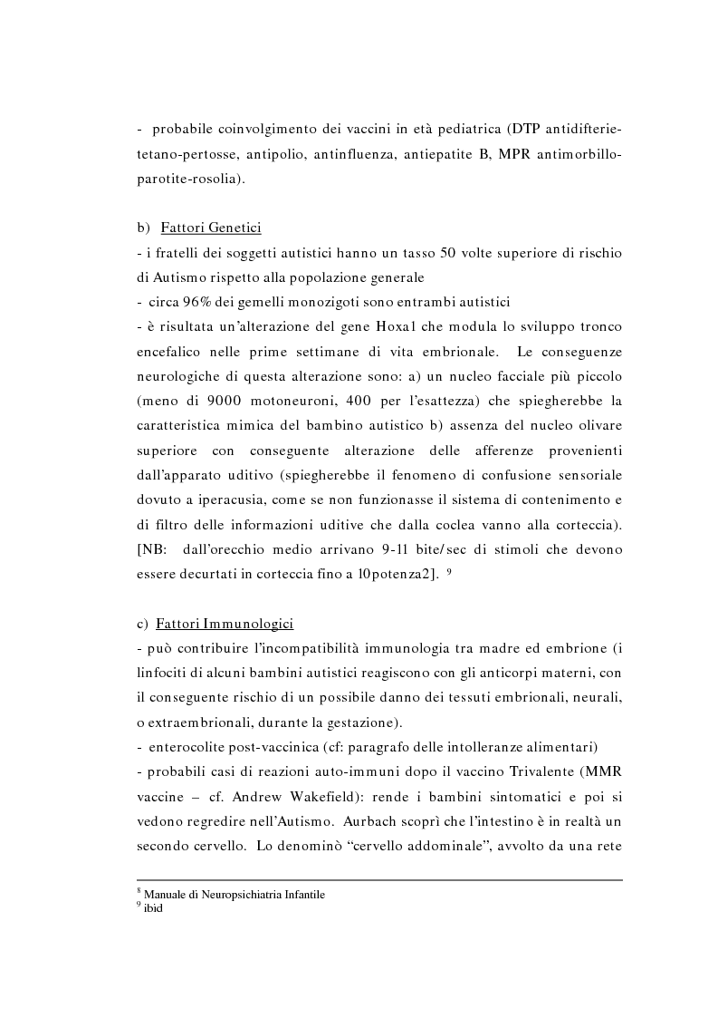 Anteprima della tesi: Il ruolo della logopedia nella riabilitazione del bambino autistico, Pagina 13