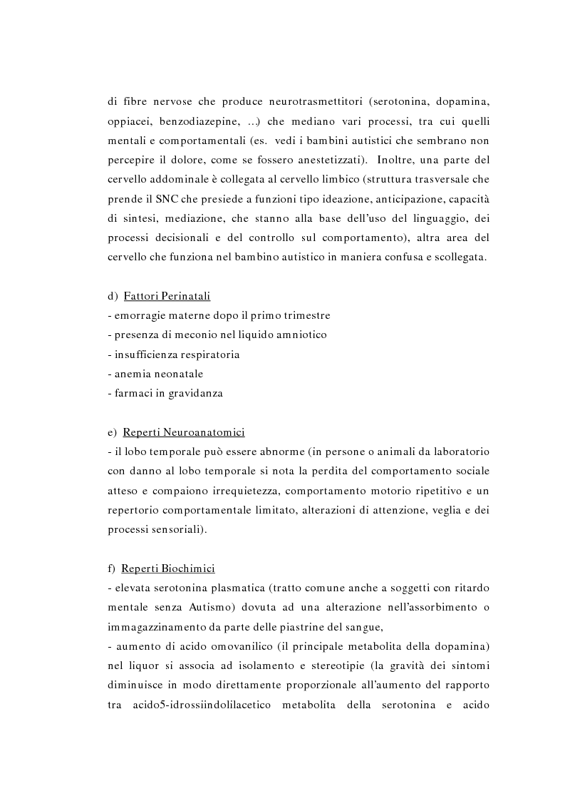 Anteprima della tesi: Il ruolo della logopedia nella riabilitazione del bambino autistico, Pagina 14